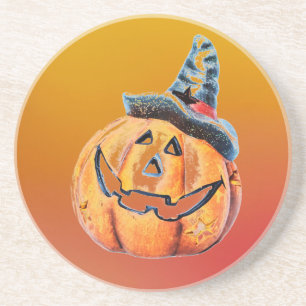 Halloween Pumpkin Coaster