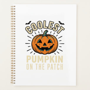 Halloween Pumpkin Coolest On The Patch Vintage_1 Planner