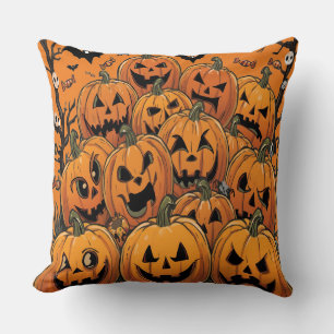 Halloween Pumpkin Cushion
