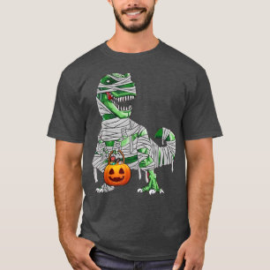 Halloween Pumpkin Dinosaur T  Gift For Kids Boys G T-Shirt