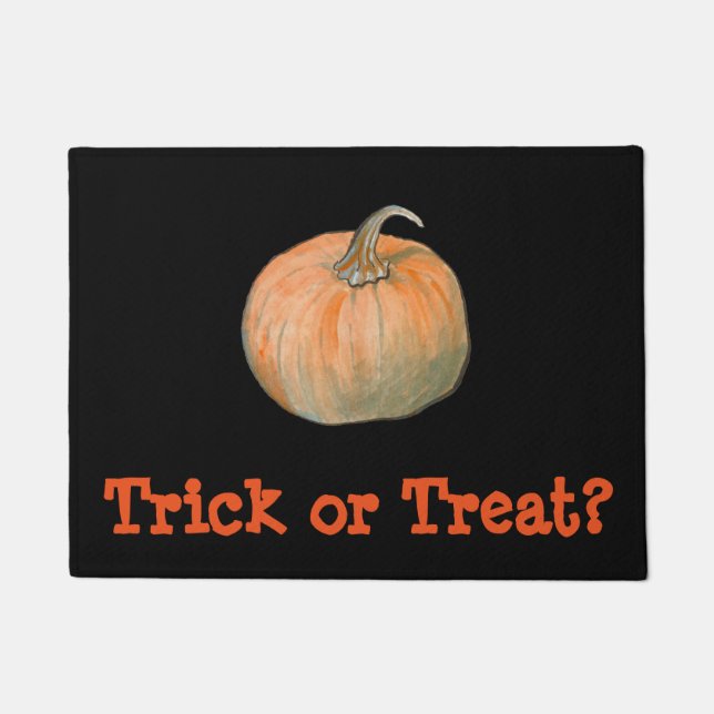 Halloween Pumpkin Doormat (Front)