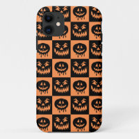Halloween Pumpkin Face Ghost Spooky Pattern