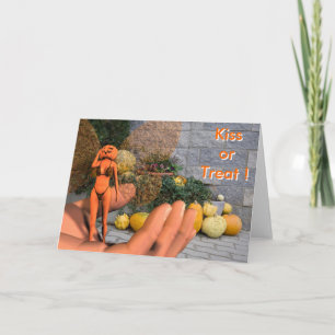 Halloween Pumpkin Fairy Card