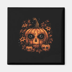 Halloween Pumpkin Fall Autumn Costume Women Magnet
