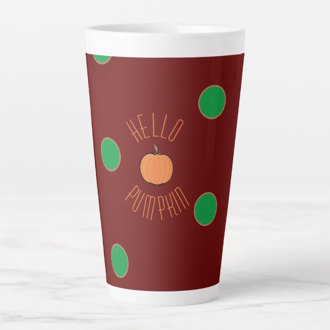 Halloween/pumpkin/fall/autumn mug (Front)