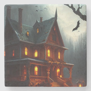 Halloween/Pumpkin/Fall Stone Coaster