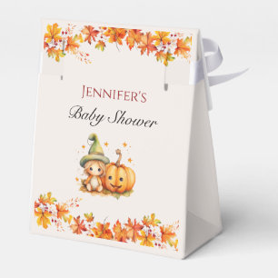Halloween Pumpkin Fall Thanksgiving Baby Shower Favour Box