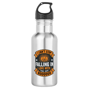 Halloween Pumpkin Falling In Love Vintage Shirt De 532 Ml Water Bottle