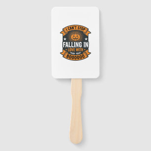 Halloween Pumpkin Falling In Love Vintage Shirt De Hand Fan
