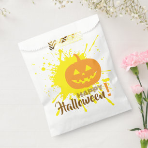 Halloween Pumpkin Favour Bag