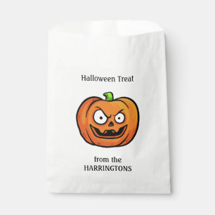 Halloween Pumpkin favour bags