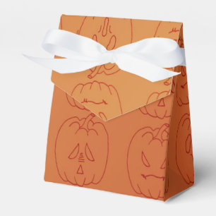 Halloween Pumpkin Favour Box