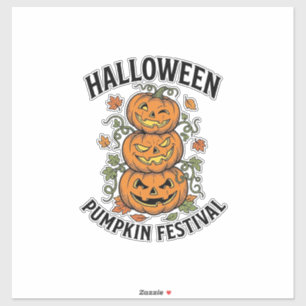 Halloween Pumpkin Festival Vintage Jack O Lantern