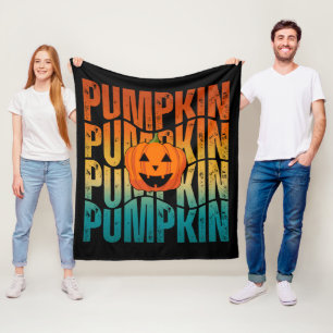 HALLOWEEN PUMPKIN FLEECE BLANKET