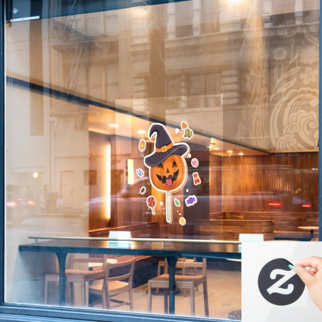 Halloween Pumpkin For Kids (Cafe Window)