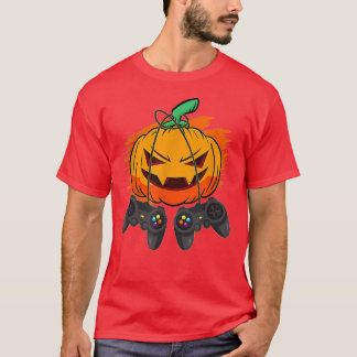 Halloween Pumpkin Gamer In The Patch Boys Girls140 T-Shirt