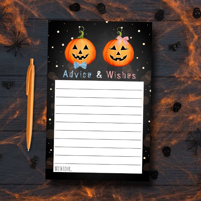 Halloween Pumpkin Gender Reveal Party Advice (Creator Uploaded)