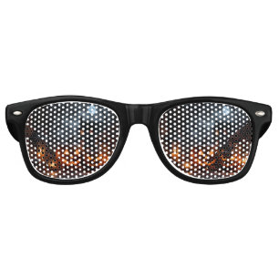 Halloween Pumpkin Glow Sunglasses Design