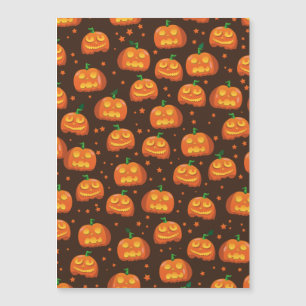 Halloween Pumpkin head pattern.