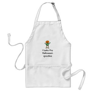 Halloween Pumpkin Head Standard Apron
