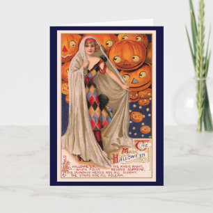 Halloween Pumpkin Heads Card