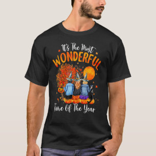 Halloween Pumpkin It's The Most Wonderful Time Of  T-Shirt