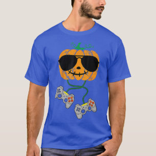Halloween Pumpkin Jack O Lantern Halloween Gamer B T-Shirt
