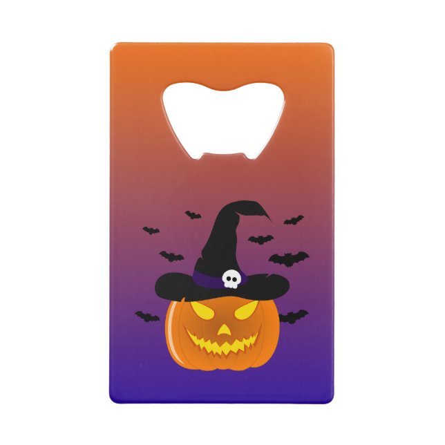 Halloween Pumpkin Jack o’ Lantern Witch Hat (Front)