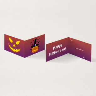 Halloween Pumpkin Jack o’ Lantern Witch Hat