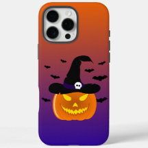 Halloween Pumpkin Jack o’ Lantern Witch Hat