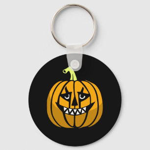Halloween Pumpkin Key Ring