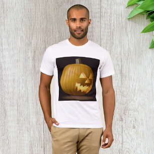 Halloween Pumpkin Lantern Mens T-Shirt