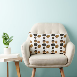Halloween pumpkin lumbar cushion