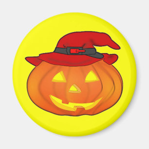 Halloween Pumpkin Magnet