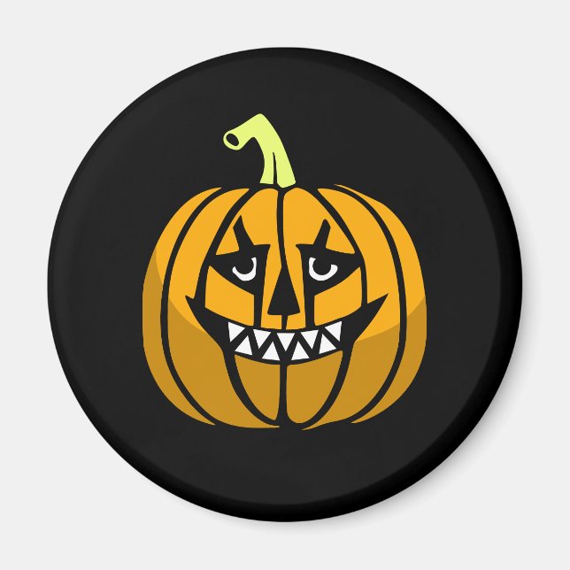 Halloween Pumpkin Magnet (Front)