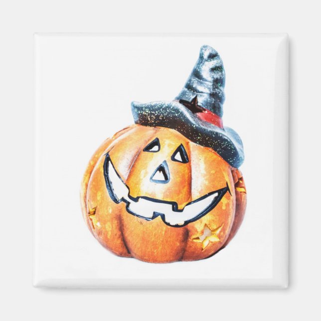 Halloween Pumpkin Magnet (Front)