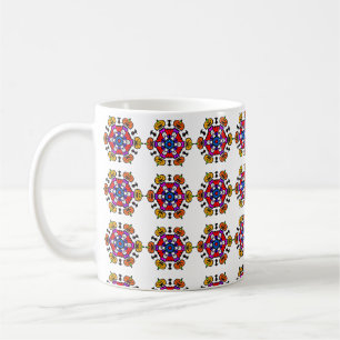 Halloween Pumpkin Mandala Coffee Mug