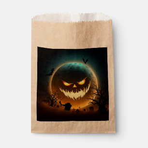 Halloween/pumpkin/moon/fall Favour Bag