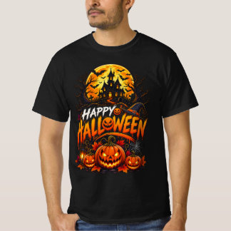 Halloween Pumpkin Moon Magic T-Shirt