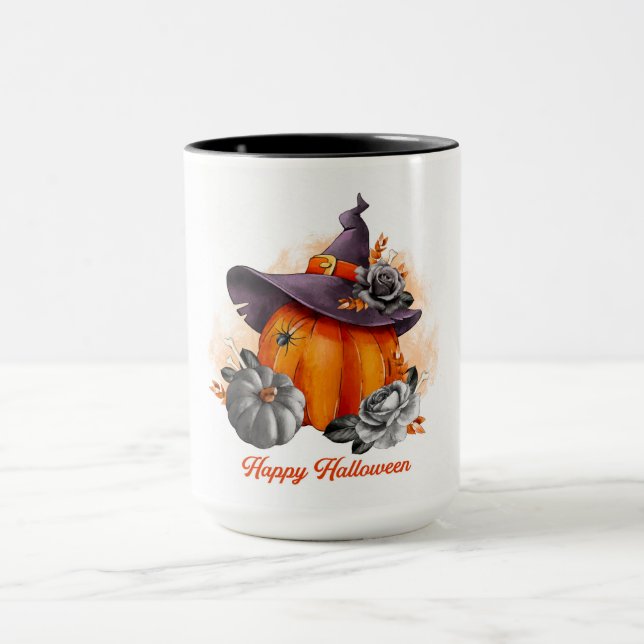 Halloween Pumpkin Mug (Center)