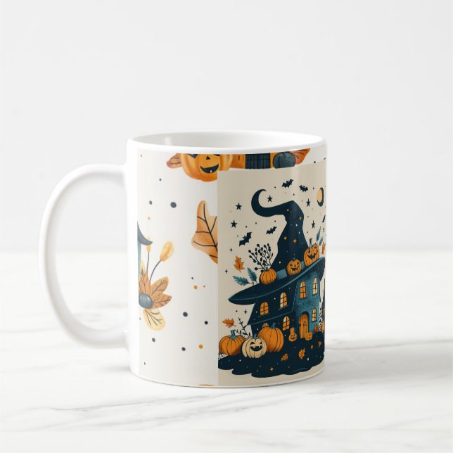Halloween Pumpkin Mug (Left)