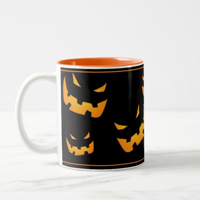 Halloween Pumpkin Mug (Left)