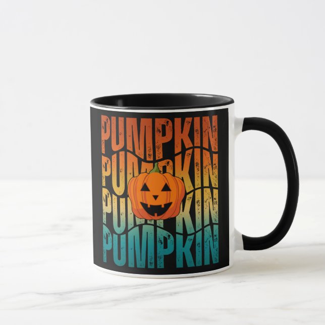 HALLOWEEN PUMPKIN MUG (Right)