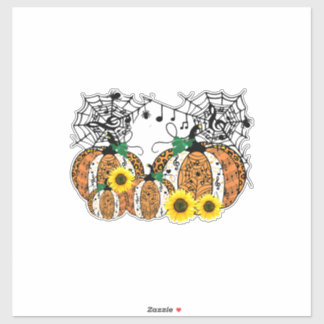 Halloween Pumpkin Music Symbols Music Teacher