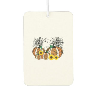 Halloween Pumpkin Music Symbols Music Teacher Car Air Freshener