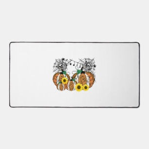 Halloween Pumpkin Music Symbols Music Teacher Desk Mat