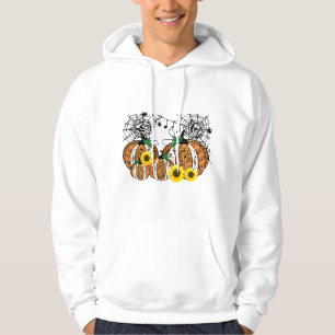 Halloween Pumpkin Music Symbols Music Teacher Hoodie