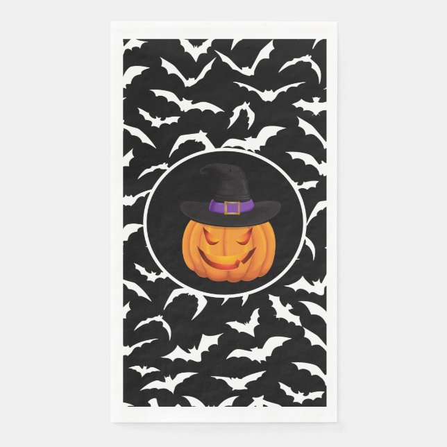 Halloween Pumpkin     Napkin (Front)