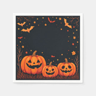 Halloween Pumpkin Napkins