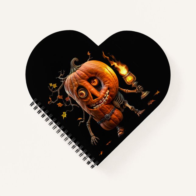 Halloween Pumpkin Notebook (Front)
